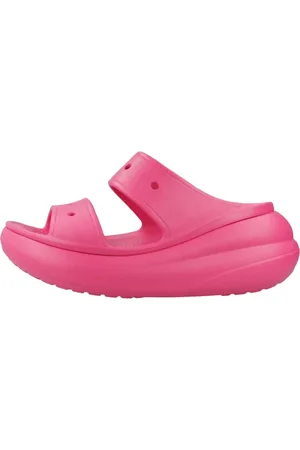 Crocs Schoenen, Dames, Roze, 39 EU, Crush Sandal Slippers