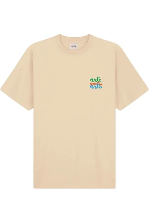 Arte Antwerp Tops, Heren, , S, Katoen, Seizoensgebonden Grafische Print Katoenen T-shirt