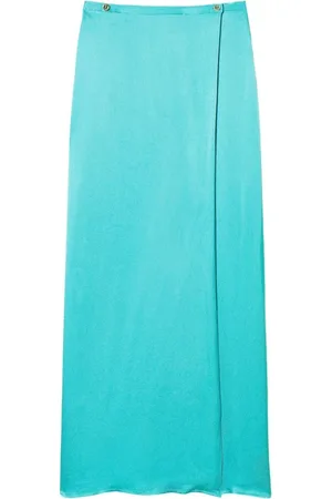 Twin-Set Rokken, Dames, Groen, 2Xl, Stijlvolle Maxi Rokken voor Vrouwen