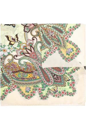 Etro Accessoires, Dames, Veelkleurig, ONE Size, Zijden Sjaal