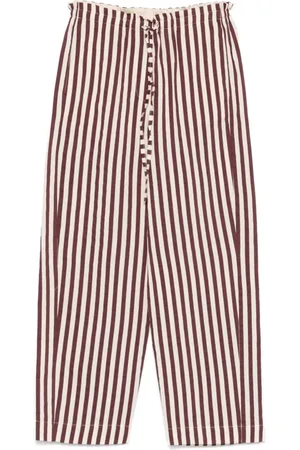 ALYSI Broeken, Dames, Rood, M, Bordeaux Rode Elastische Broek