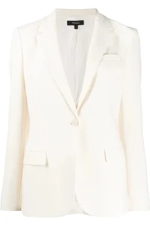 THEORY Jassen, Dames, , S, Polyester, Crepe Staple Blazer