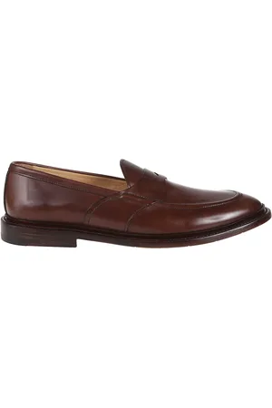 Premiata Schoenen, Heren, Bruin, 43 1/2 EU, Leer, Klassieke leren loafers