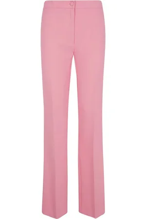 Twin-Set Broeken, Dames, Roze, XL, Stijlvolle Broek Set