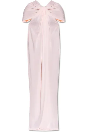 Jil Sander Kleedjes, Dames, Roze, S, Gedrapeerde Jurk