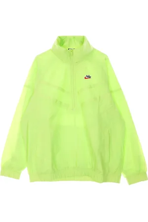 Nike Jassen, Heren, Groen, M, Nylon, Sportswear Windrunner Half-zip Hoodie Jas