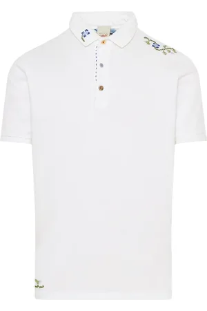 BOB der Bär Tops, Heren, Wit, 2Xl, Katoen, Klassieke Katoenen Poloshirt