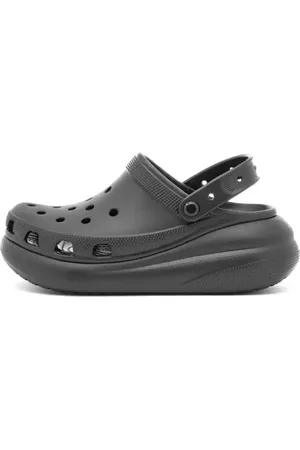 Crocs Schoenen, Dames, Zwart, 37 EU, Zwarte Crush Klomp Schoenen