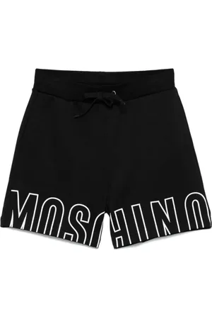 Moschino Korte broeken, Heren, Zwart, S, Katoen, Zwarte Bermuda Shorts