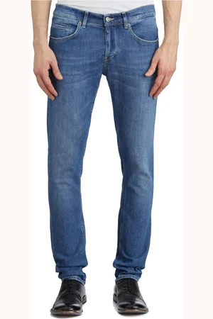 Dondup Jeans, Heren, Blauw, W38, Denim, Denim Broek Model George