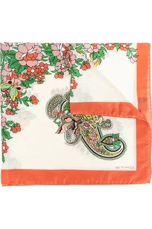 Etro Accessoires, Dames, Veelkleurig, ONE Size, Zijden Sjaal