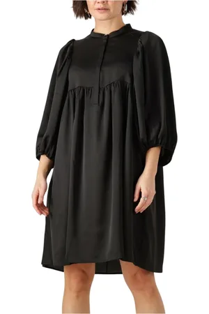 Bruuns Bazaar Kleedjes, Dames, Zwart, L, Bbsarina Jurk