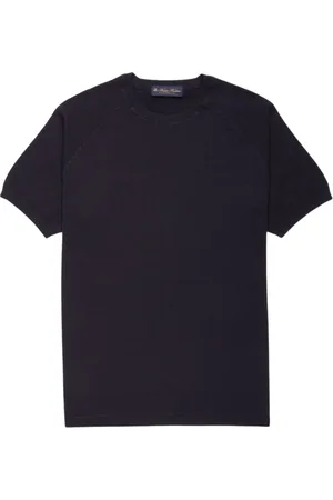 Brooks Brothers Truien, Heren, Blauw, XL, Katoen, Katoenen Trui