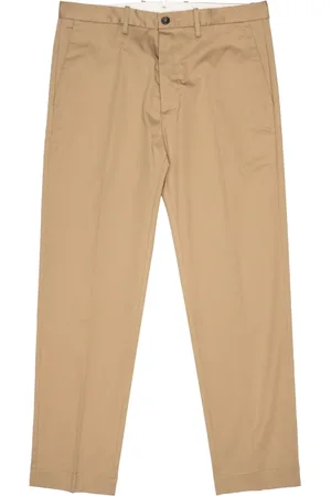 Nine In The Morning Broeken, Heren, , L, Katoen, Relaxed fit katoenen chino broek