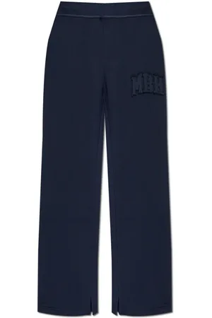 MISBHV Broeken, Heren, Blauw, L, Katoen, Logo broek