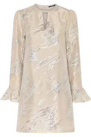 Bruuns Bazaar Kleedjes, Dames, Geel, M, Polyester, Plantagobbtheni Jurk