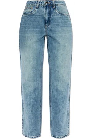 Gestuz Jeans, Dames, Blauw, W29, Katoen, Jeans met logo