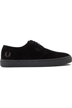 Fred Perry Schoenen, Heren, Zwart, 40 EU, Suède, Linden Veterschoenen