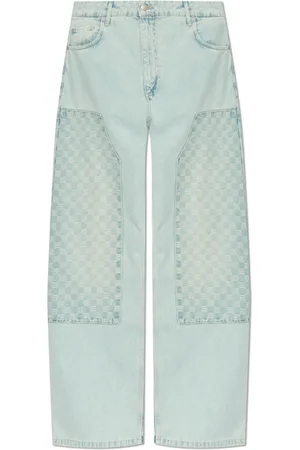 MISBHV Jeans, Heren, Blauw, W30, Katoen, Jeans met Logo