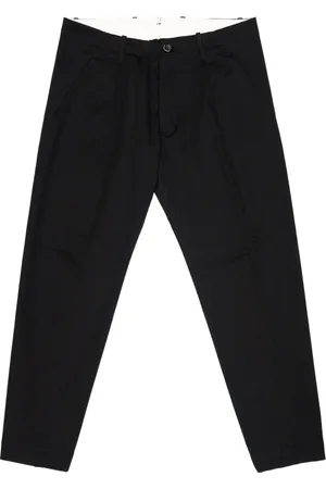 Nine In The Morning Broeken, Heren, Zwart, L, Katoen, Stretch katoenen chino broek