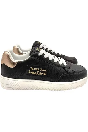 VERSACE Schoenen, Dames, Zwart, 35 EU, Sneakers
