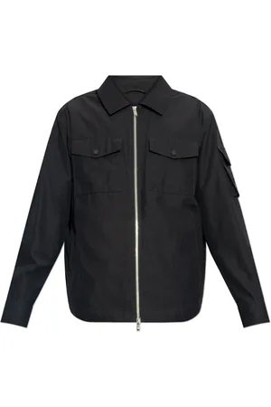 Moose Knuckles Jassen, Heren, Blauw, S, Polyester, Jas met kraag