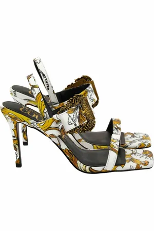VERSACE Schoenen, Dames, Veelkleurig, 39 EU, Sandalen