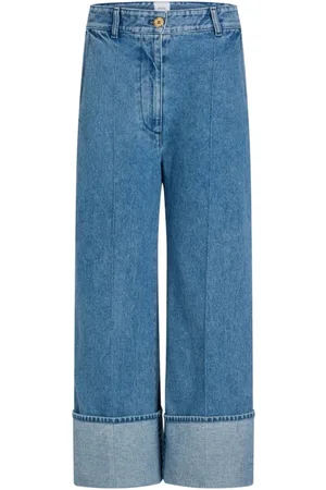 Patou Jeans, Dames, Blauw, S, Denim, Blauwe Denim Jeans