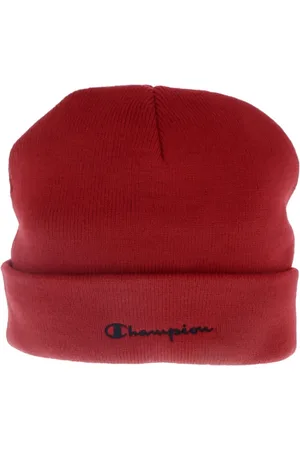 Champion Accessoires, Dames, Rood, ONE Size, Rode Muts met Printpatroon
