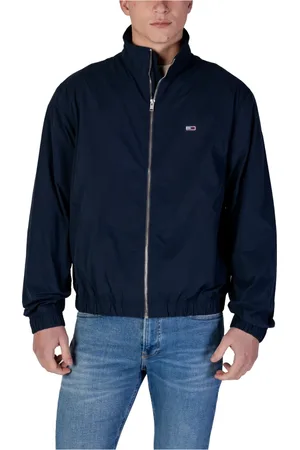 Tommy Hilfiger Jassen, Heren, Blauw, S, Blauwe Blazer met Lange Mouwen en Zakken