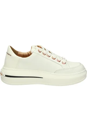 Alexander Smith Schoenen, Dames, Wit, 36 EU, Leer, Lancaster Gate Witte Sneakers