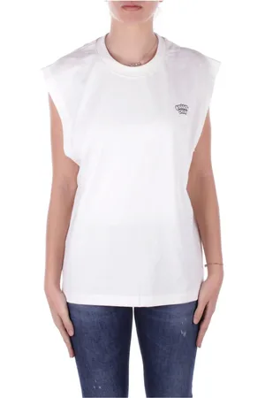 BARROW Tops, Dames, , S, Katoen, Logo Voor- en Achterkant T-shirt
