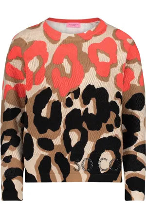 Betty Barclay Truien, Dames, Veelkleurig, 4Xl, Trui met dierenprint