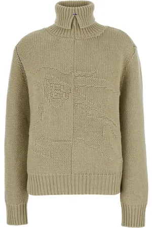 Burberry Truien, Dames, , XS, Kasjmier, High Neck Cashmere Sweater