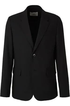 Ami Jassen, Heren, Zwart, XL, Zwarte Jassen voor Stijlvolle Look