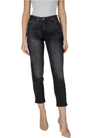 Ichi Jeans, Dames, Zwart, W34, Katoen, Zwarte Slim Fit Jeans
