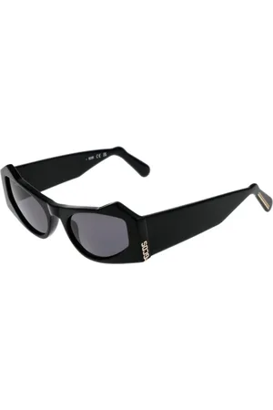 GCDS Accessoires, unisex, Zwart, ONE Size, Cat Eye Zonnebril met UV-bescherming