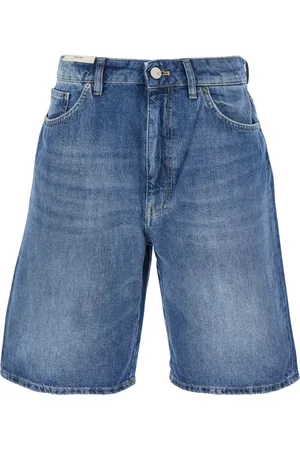 PT Torino Korte broeken, Dames, Blauw, W27, Denim, Denim Bermuda Shorts
