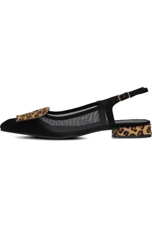 Lodi Schoenen, Dames, Zwart, 39 EU, Zwarte Slingback Damesschoenen