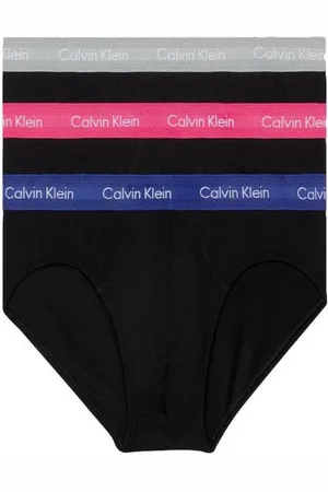 Calvin Klein Ondergoed, Heren, Roze, S, Katoen, Stretch Low Rise Trunk 3pack