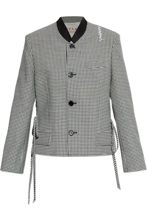 Marni Jassen, Dames, Zwart, S, Wol, Blazer met Vintage Effect