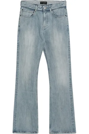 Balenciaga Jeans, Dames, Blauw, M, Denim, Regular Fit Denim Jeans