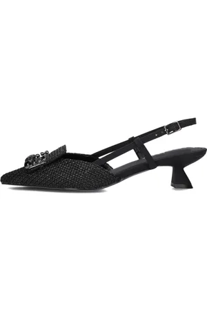 Lodi Schoenen, Dames, Zwart, 38 EU, Elegante Zwarte Slingbacks voor Vrouwen