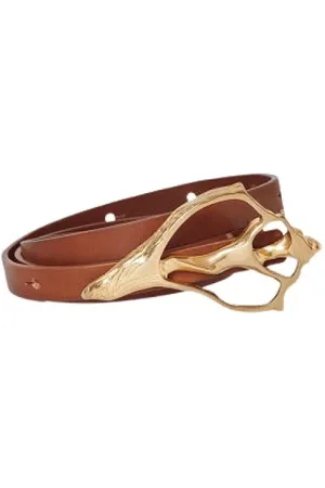 Rodebjer Accessoires, Dames, Bruin, ONE Size, Schelpriem voor vrouwen