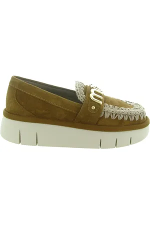 Mou Schoenen, Dames, Bruin, 38 EU, Speeltuin Loafer Schoenen
