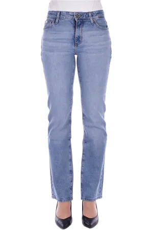 Guess Jeans, Dames, Blauw, W27, Katoen, Ritssluiting Skinny Jeans