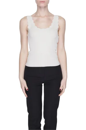 JACQUELINE DE YONG Tops, Dames, , L, Nylon, Mouwloze Tank Top