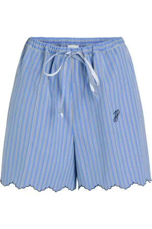 Patou Korte broeken, Dames, Blauw, S, Denim, Blauwe Denim Shorts
