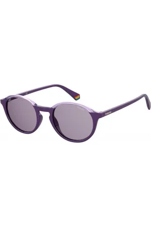 Polaroid Accessoires, unisex, Paars, ONE Size, Stijlvolle Gepolariseerde UV-zonnebril Paars