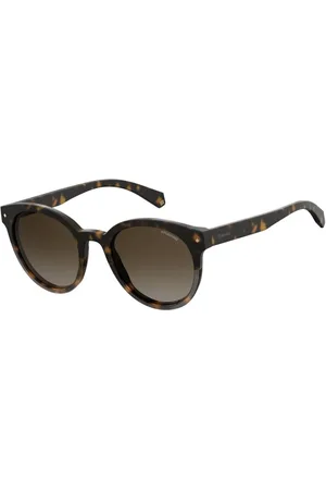 Polaroid Accessoires, Dames, Bruin, ONE Size, Elegante bruine zonnebril met degradatielenzen
